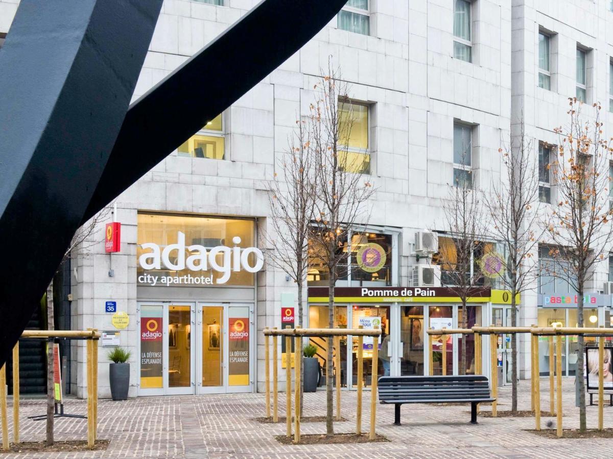 Aparthotel Adagio La Défense Esplanade Puteaux Exterior foto